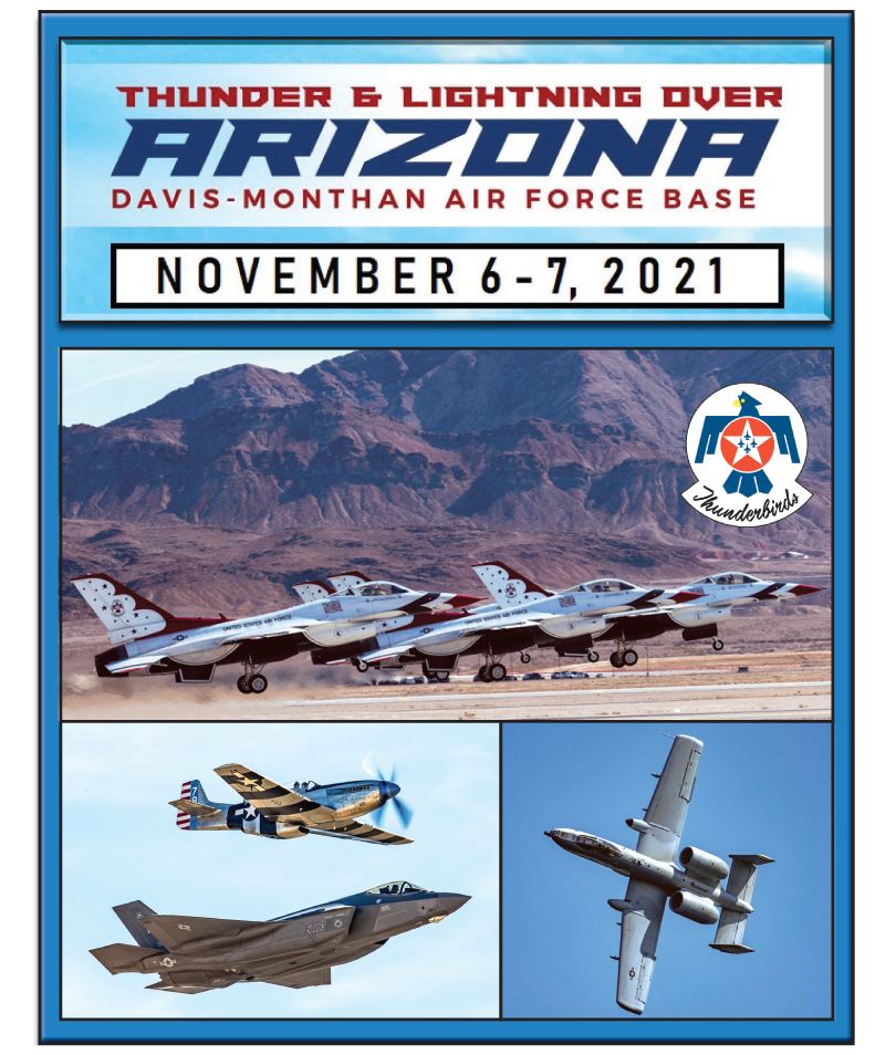 Davis Monthan AFB Air Show Guide November 5, 2021 Desert Lightning