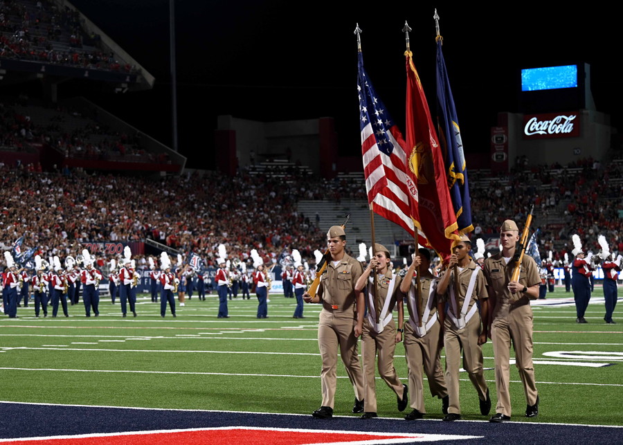 UofA military uniforms - Arizona Sports