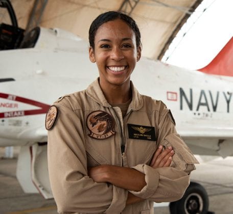 Navy’s first Black female tactical air pilot earns ‘Wings of Gold ...