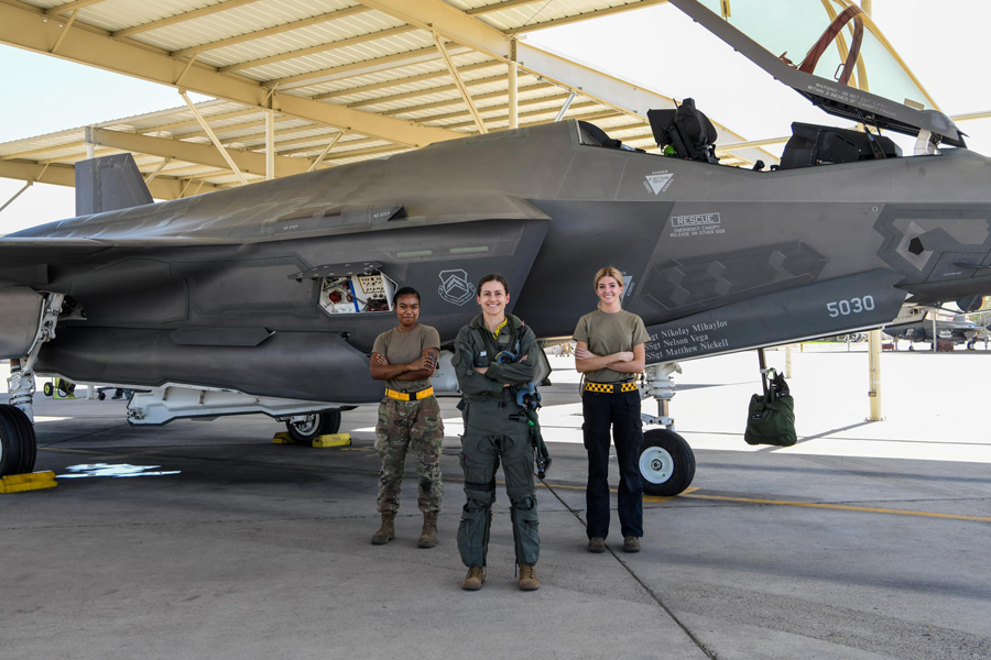 Squadron Honors Women's Equality Day With All-female Launch Crew ...