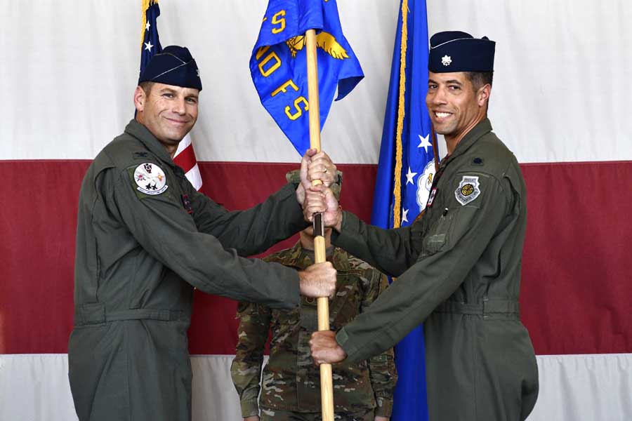 52nd FS held first F-35 Change of Command - The Thunderbolt - Luke AFB