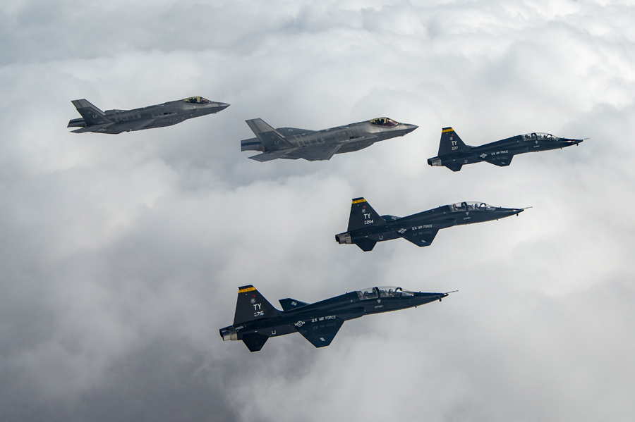 T-38s, F-35s Sync For Pilot Training - The Thunderbolt - Luke Afb