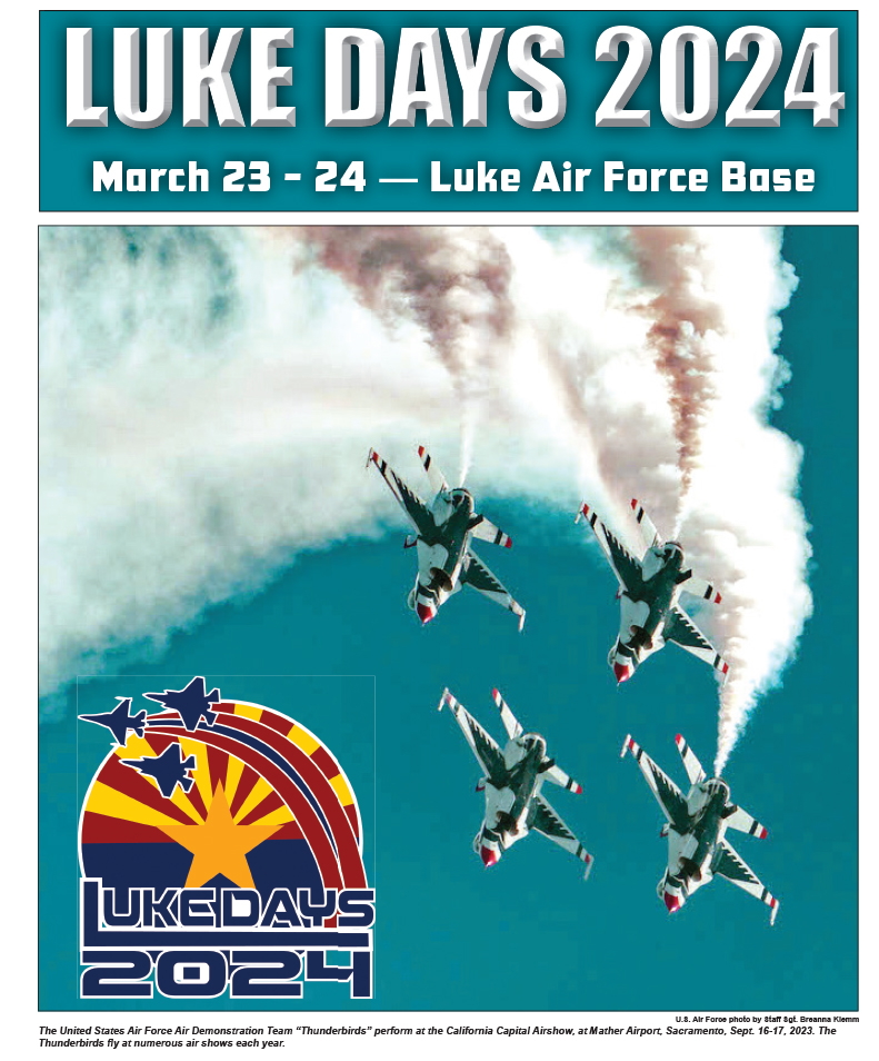 Luke AFB Thunderbolt Luke Days 2024 Air Show Edition March 23 24