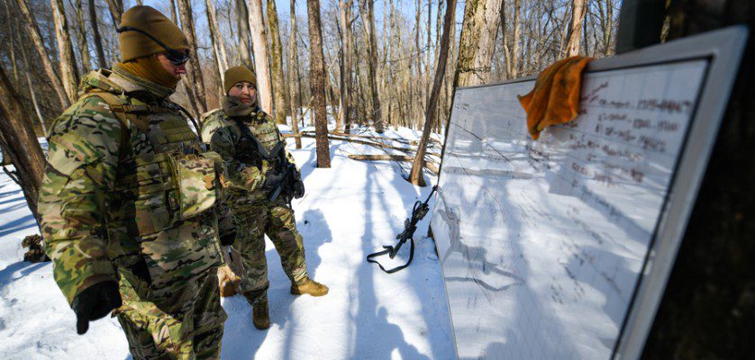 Smokescreens, sandbags, frozen creeks and empty mags - Desert