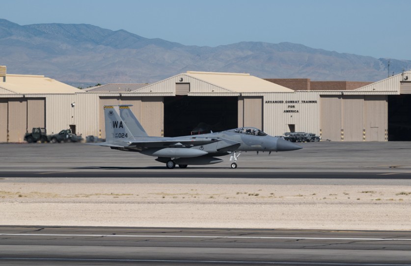 Nellis AFB F-15C makes final flight - Desert Lightning News - Nellis ...