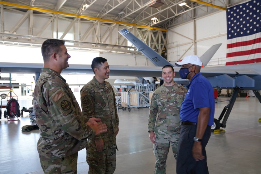 Kansas City Chiefs cheerleaders visit Creech Airmen > Creech Air Force Base  > Article Display