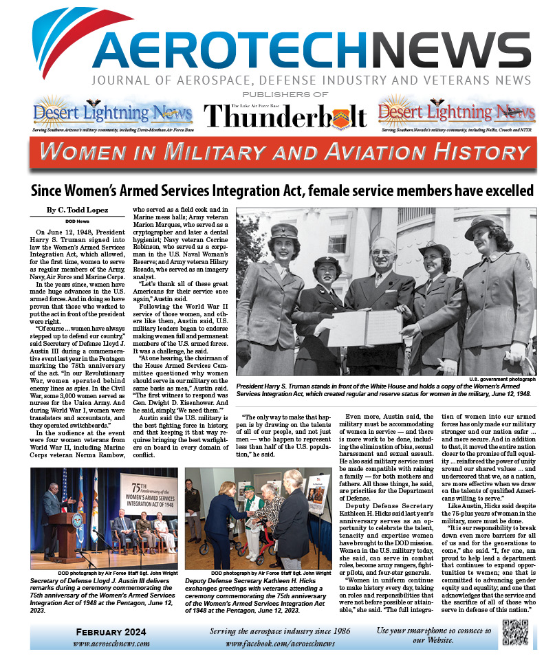 Desert Lightning News Nellis AFB | Creech AFB – Women’s History 2024 ...