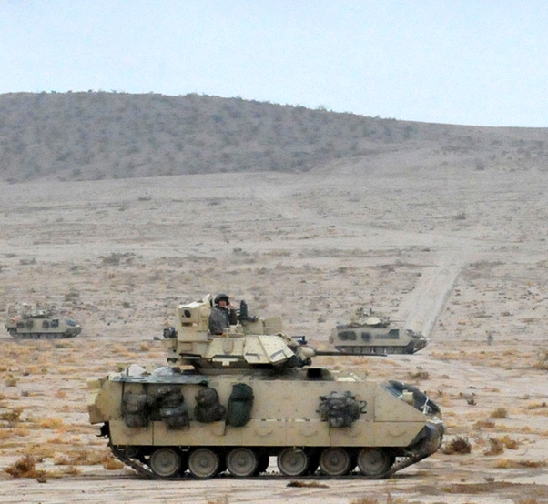Greywolf completes NTC rotation - High Desert Warrior - Ft Irwin