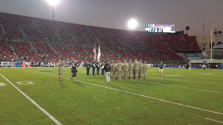 la rams salute to service 2020