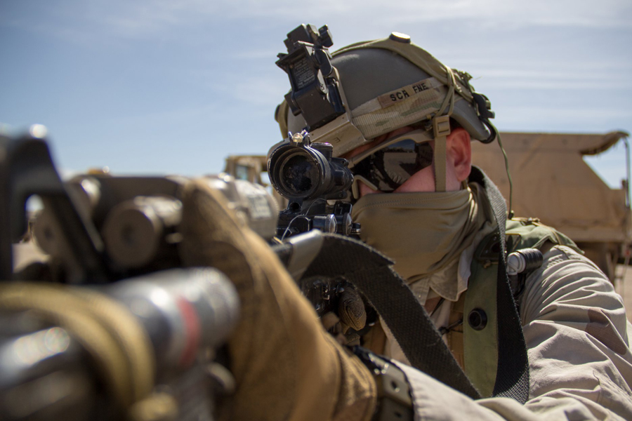 OPFOR preparing for rotation - High Desert Warrior - Ft Irwin