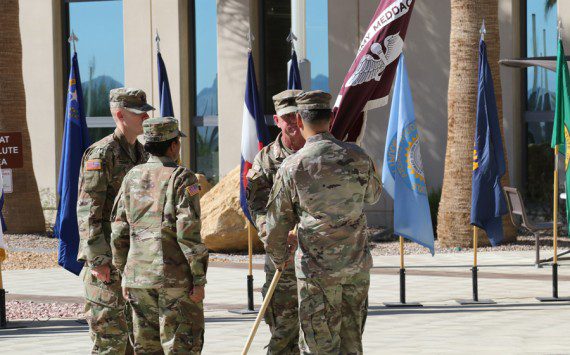 LA Rams Salute the service of military members during game - High Desert  Warrior - Ft Irwin