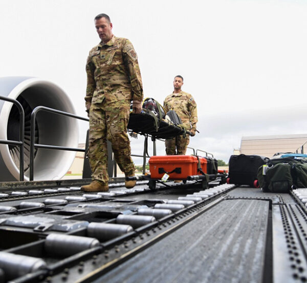 KC-46 Completes Its First Aeromedical Evacuation Mission - Aerotech ...