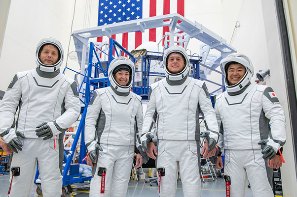 Crew-2 astronauts head to space station to conduct microgravity science ...