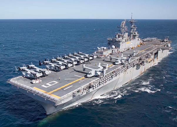 Navy decommissions USS Bonhomme Richard - Aerotech News & Review