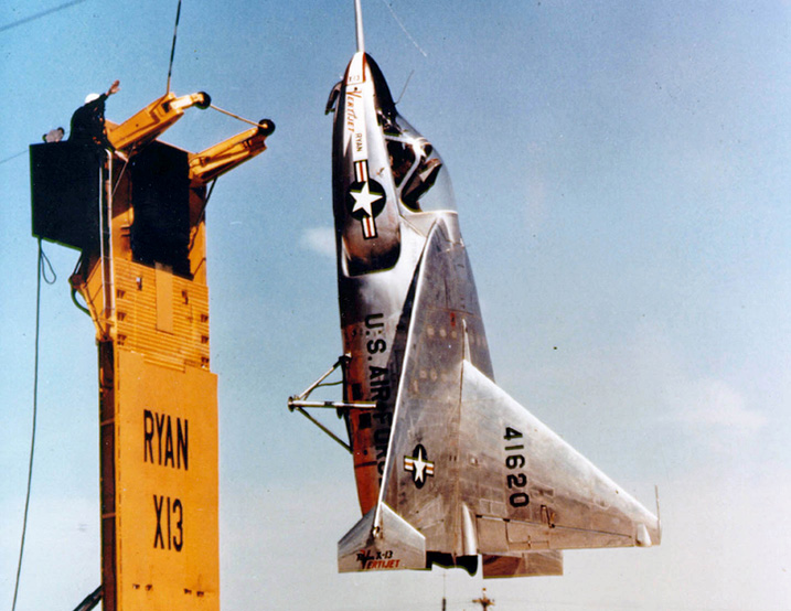 Ryan X-13 Vertijet: Can a jet aircraft take off vertically, transition ...