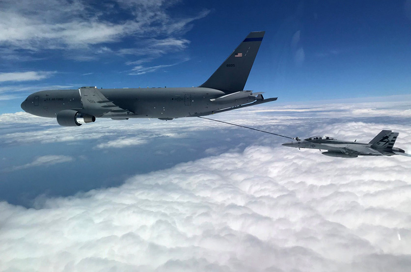 KC-46A tanker reaches capability milestone, use of centerline drogue ...