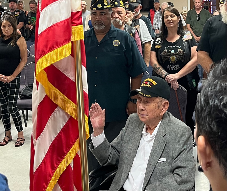 WWII Vet Joins American Legion Before 100th Birthday - Aerotech News ...