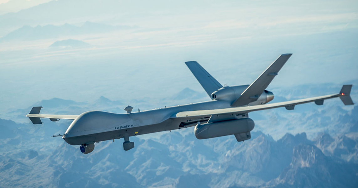 GAASI flies new multiuse NATO pod on MQ9 Aerotech News & Review