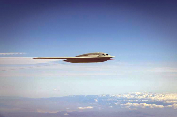 As the B-21 Raider flight test program progresses, performance data continues to align with digital model predictions. Northrop Grumman’s digital ecosystem is enabling the team to analyze data between test flights with speed and efficiency, evidenced by the Combined Test Force’s (CTF’s) demonstrated ability to perform multiple test flights in the span of a week. (Northrop Grumman photograph)